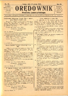 Orędownik Powiatu Leszczyńskiego 1931.03.28 R.11 Nr 12