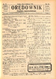 Orędownik Powiatu Leszczyńskiego 1931.04.04 R.11 Nr 13
