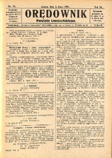 Orędownik Powiatu Leszczyńskiego 1931.07.04 R.11 Nr 24
