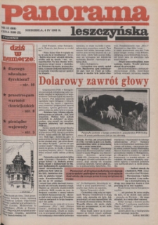 Panorama Leszczyńska 1993.04.04 R.15 Nr13(688)