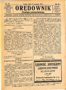 Orędownik Powiatu Leszczyńskiego 1931.09.19 R.11 Nr 35
