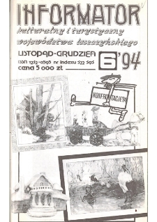 Informator Kulturalny i Turystyczny Wojew&oacute;dztwa Leszczyńskiego 1994.11/12 Nr 6(172)