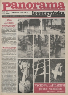 Panorama Leszczyńska 1990.08.05 R.12 Nr31(549)
