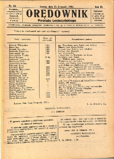 Orędownik Powiatu Leszczyńskiego 1931.11.21 R.11 Nr 44