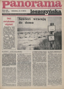 Panorama Leszczyńska 1990.10.28 R.12 Nr43(561)