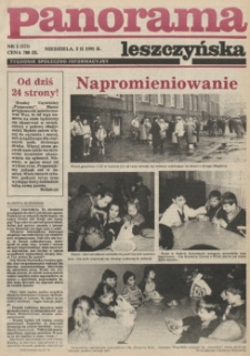 Panorama Leszczyńska 1991.02.03 R.13 Nr5(575)