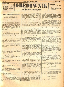 Orędownik na Powiat Leszczyński 1938.03.19 R. 22 Nr 8