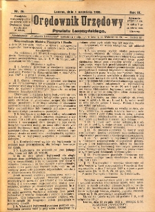 Orędownik Urzędowy Powiatu Leszczyńskiego 1928.09.01 R.9 Nr 36