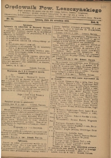 Orędownik Powiatu Leszczyńskiego 1921.09.24 R. 2 Nr 42