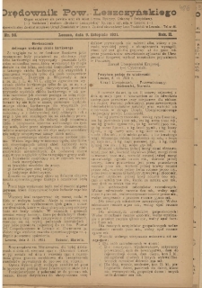 Orędownik Powiatu Leszczyńskiego 1921.11.09 R. 2 Nr 50