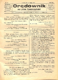 Orędownik na powiat Leszczyński 1932.05.14 R.12 Nr 21