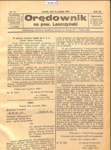 Orędownik na powiat Leszczyński 1932.12.24 R.12 Nr 51