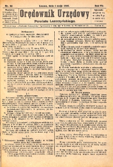 Orędownik Urzędowy Powiatu Leszczyńskiego 1926.05.01 R.7 Nr 22