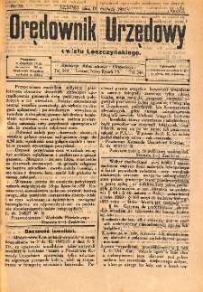 Orędownik Urzędowy Powiatu Leszczyńskiego 1927.06.18 R.8 Nr 35
