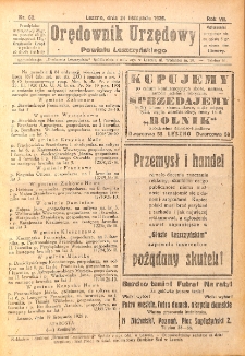 Orędownik Urzędowy Powiatu Leszczyńskiego 1926.11.20 R.7 Nr 59