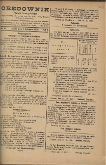 Orędownik Powiatu Leszczyńskiego 1920.11.03 R.1 Nr 80