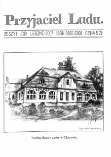 Przyjaciel Ludu 2007 R.22 Nr 1