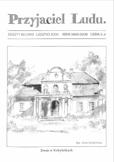 Przyjaciel Ludu 2009 R.24 Nr 3