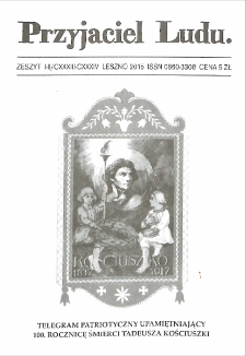 Przyjaciel Ludu 2015 R.30 Nr 1/2